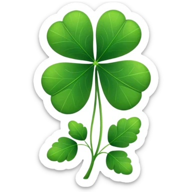 scotch clover sticker