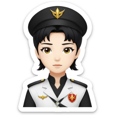 Rumi from kpop demon hunters sticker