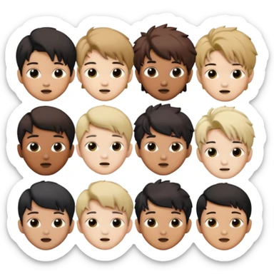 Stray kids from k pop sticker