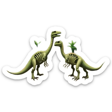dinosaur Museum sticker