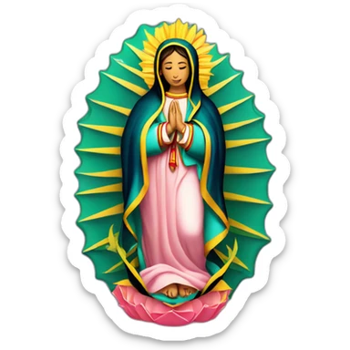 virgen de guadalupe sticker