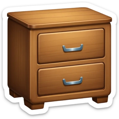 night table empty sticker