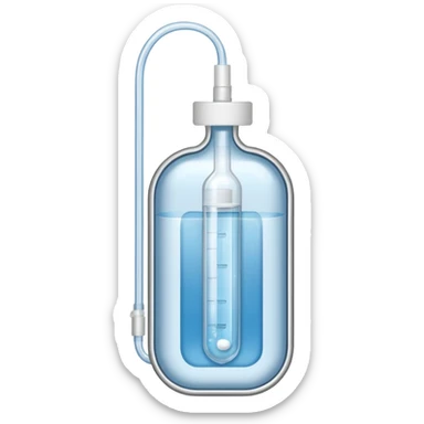 IV bag medication sticker