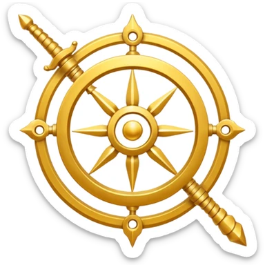 Sudarshan chakra  sticker