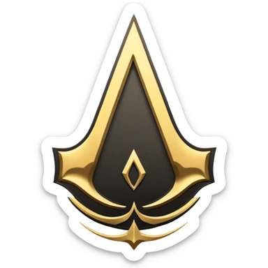 Logo assassin creed sticker