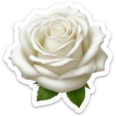 White roses sticker