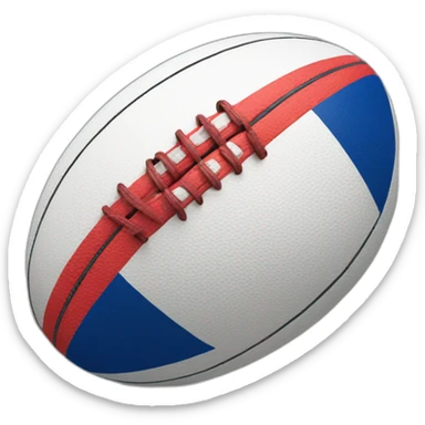 rugby ball france sticker