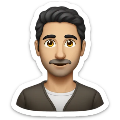 Edgar Ordyan Young Armenian man sticker