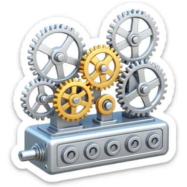 Mécanisme en mécanique sticker