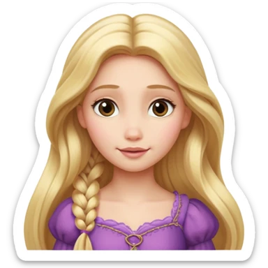 Rapunzel sticker