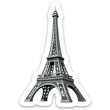 eiffel tower sticker