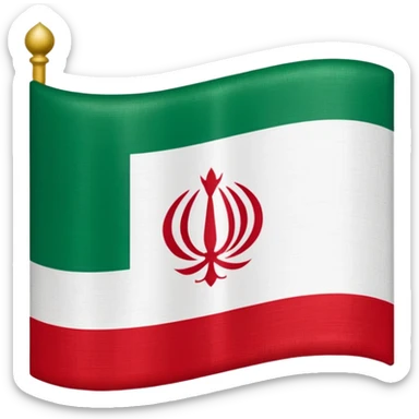 Flag Iran pahlavi sticker