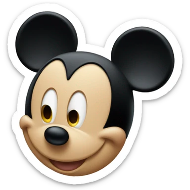 Mickey mouse sticker