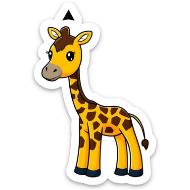 giraffe sticker