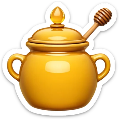 Honey pot sticker