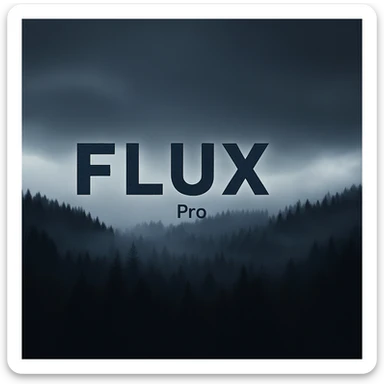 recreate this image with flux pro as text in image sticker