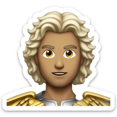 Fierce archangel michael sticker