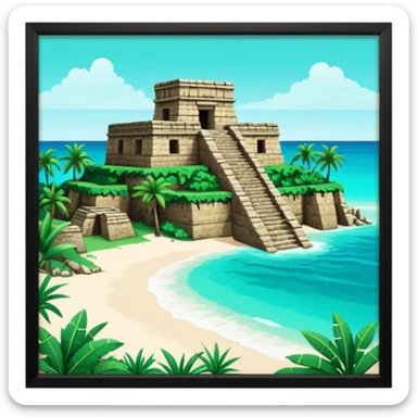 tulum sticker