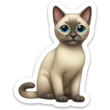 siamesecat sticker
