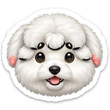 Bichon Dog sticker
