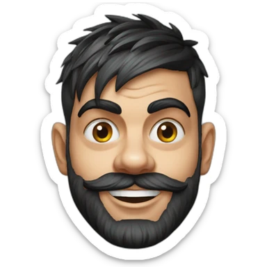 virat kohli realistic ultra hd sticker