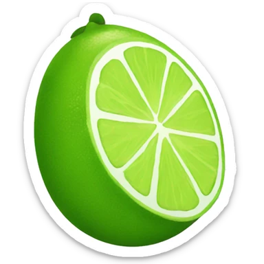 Lime sticker