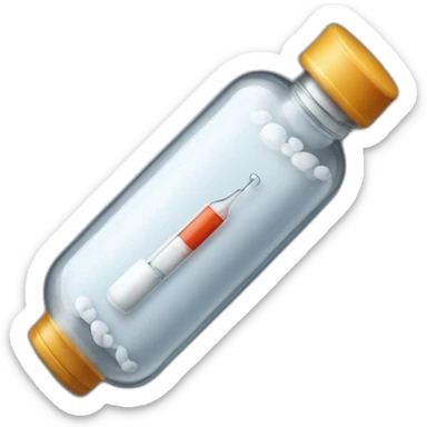 Insulin vial sticker