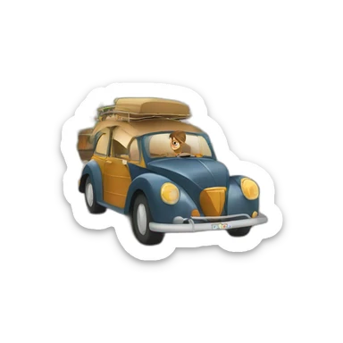 vacation in europe sticker