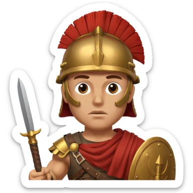 roman soldier sticker