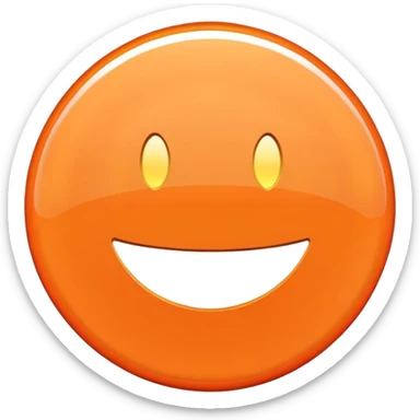 record vinyl orange sticker