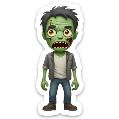 Zombie sticker