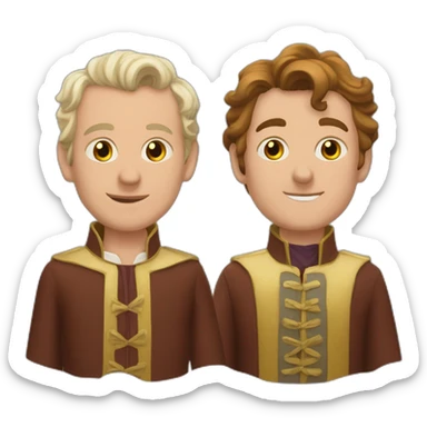 Melchior Caspar and Balthazar sticker