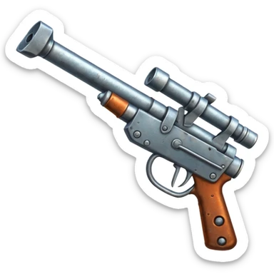 harpoon gun sticker