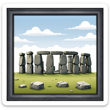 Stonehenge sticker