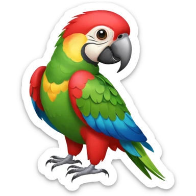 parrot sticker