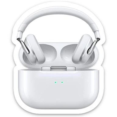 air pod pro max  headphones  sticker