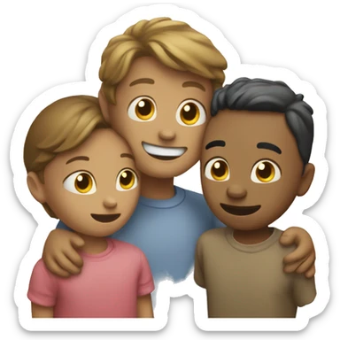 Caring heart sticker