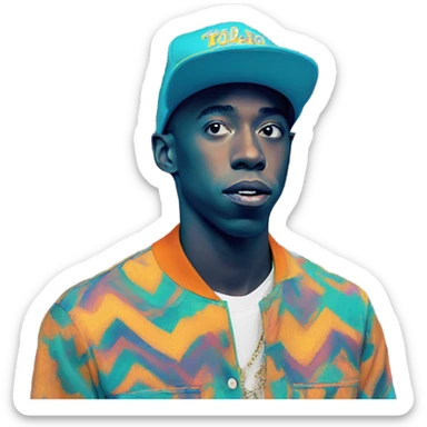 Tyler the creator chromakopia sticker