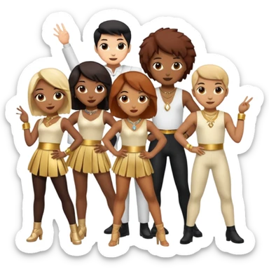 Katseye group sticker