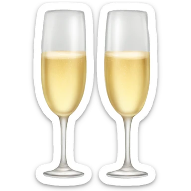 Champagne sticker