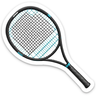 padel racket sticker