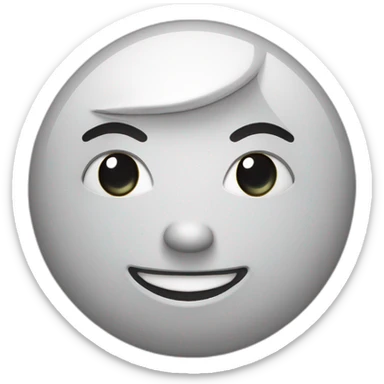 Smily face, qatar flg, black ring sticker