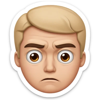 Customer upset sticker