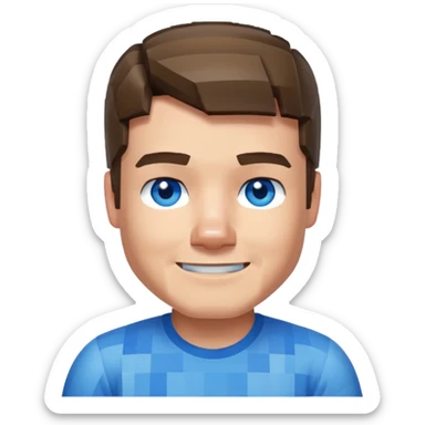 Minecraft Steve  sticker