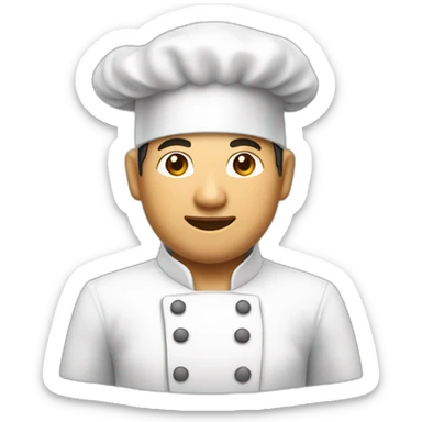 Un chef cuisinier thaïlandais  sticker