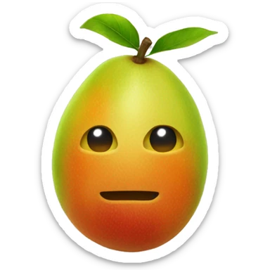 Kaki fruit  sticker