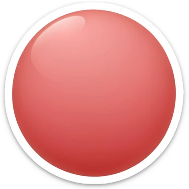 Coral pink sticker