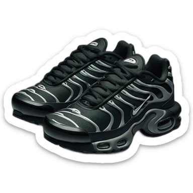 Nike Air max plus black sticker