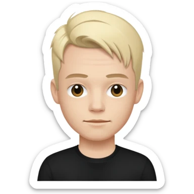 Loam the singer from sweden  sticker