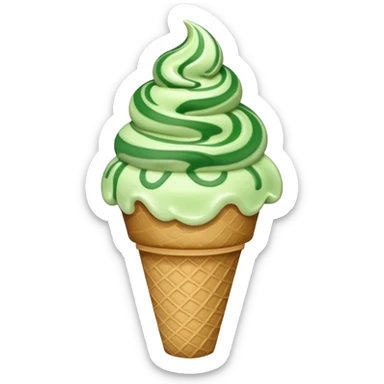 marijuana ice cream sticker